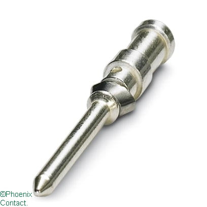 CK1.6-ED-1.00 ST Male Contact Pin 1mm Silver