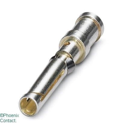 Contact for industrial connectors