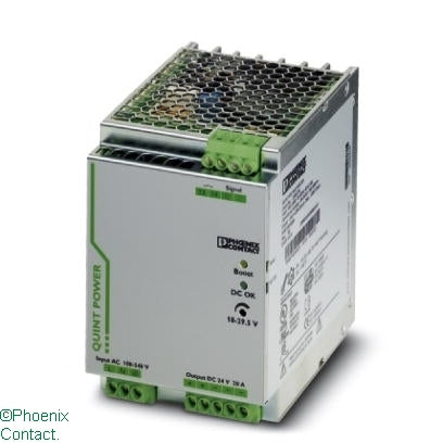 Quint-PS/1AC/24DC/20 Power Supply 1Ph 24VDC 20A