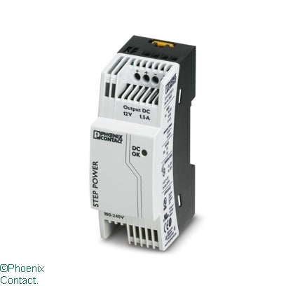 STEP-PS/1AC/12DC/1.5 Power Supply 1Ph 12DC 1.5A