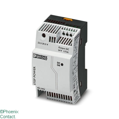 STEP-PS/1AC/24DC/1.75 Power Supply 1Ph 24VDC 1.75A