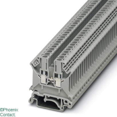 UK 3N Terminal 2.5mm Grey