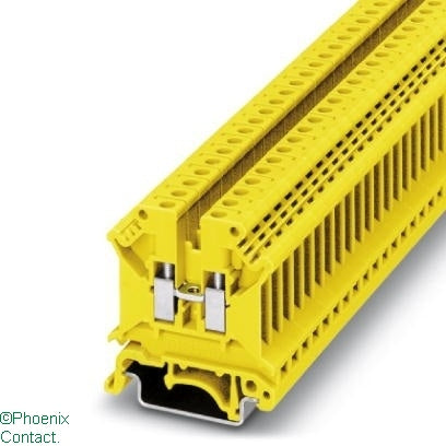 UK 5N YE Terminal 4mm Yellow