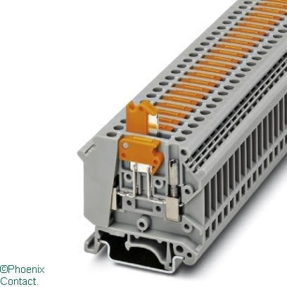 UK 5-MTK-P/P Terminal Knife Disconnect 4mm Grey