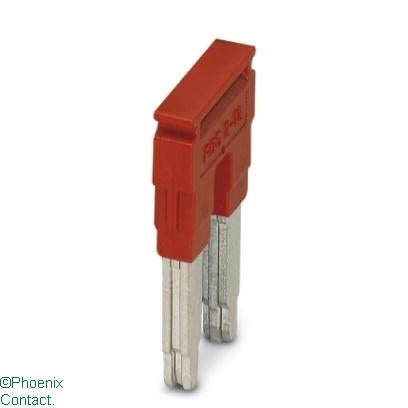 FBS 2-12 Bridge Plug In 2Pos Red for ST16