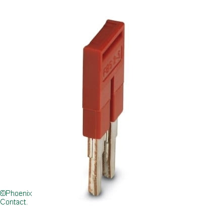 FBS 2-5 Bridge Plug In 2Pos Red for ST2.5 PT2.5 UT2.5