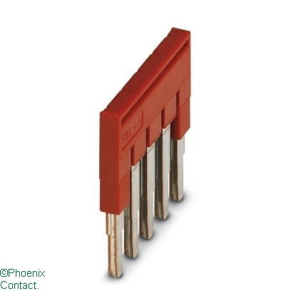 FBS 5-5 Bridge Plug In 5Pos Red for ST2.5 PT2.5 UT2.5