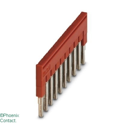 FBS 10-5 Bridge Plug In 10Pos Red for ST2.5 PT2.5 UT2.5