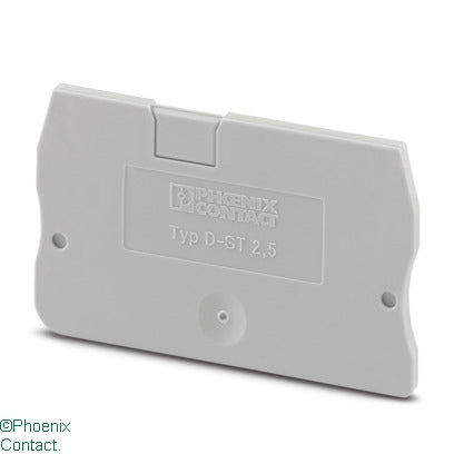 D-ST 2.5 End Plate for ST1.5/ST2.5 PT2.5