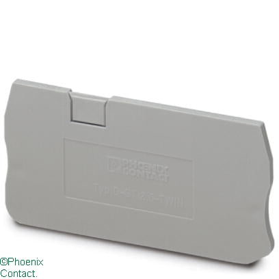 D-ST 2.5 Twin End Plate for PT2.5 Twin ST1.5-Twin ST2.5