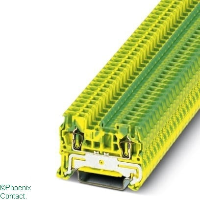 ST 2.5-PE Terminal Earth 2.5mm Spring Cage Green-Yellow