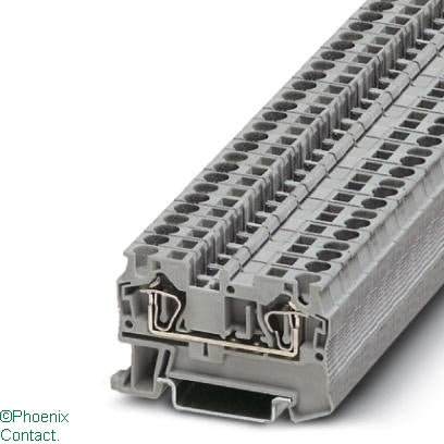 ST 4 Terminal 4mm Spring Cage Grey