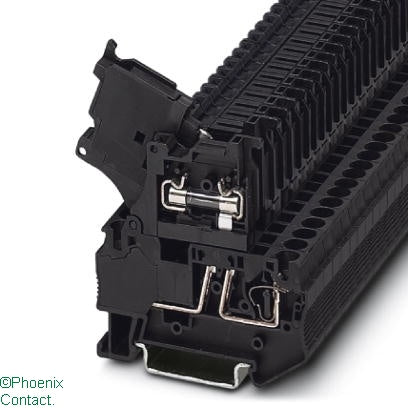 ST 4-HESI(5X20) Fuse Terminal 4mm 5 x 20 5 x 25 5 x 30