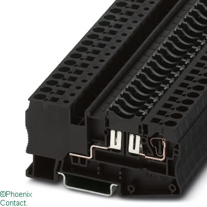 ST 4-FSI/C Fuse Terminal Spring Cage MCB Blade Fuse