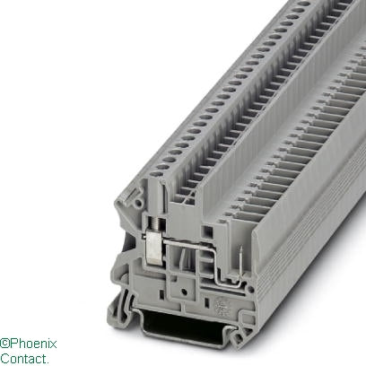 UT 2.5/1P Terminal 2.5mm Grey