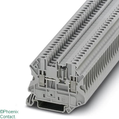 UT 2 5-MTD-DIO/L-R Component Terminal 2.5mm with Diode Grey