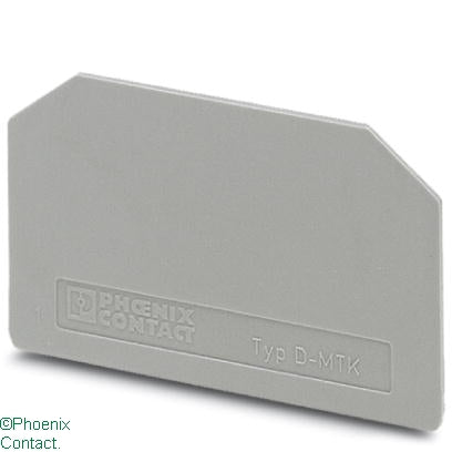 D-MTK End Plate for UK5-MTK-P/P