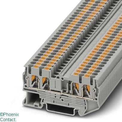 PT 2.5-QUATTRO Terminal 2.5mm 4Wire Push In Grey