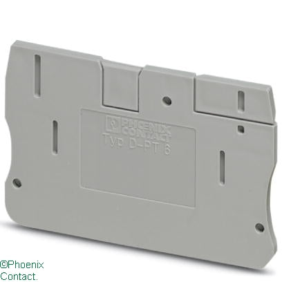 D-PT 6 End Plate