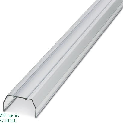 AP3 Cover Clear for UK Terminals (1m length)