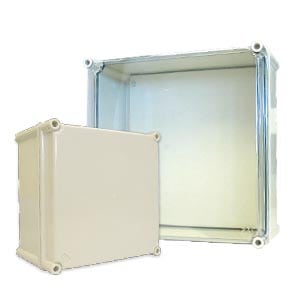 Polynova PC Enclosure 360H 270W 170D IP66 Opaque Lid