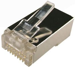 Plug RJ-45 Cat6 Shielded Stranded (Bag 20)