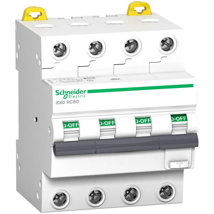 Acti9 iC60 RCBO 4P 32A 30mA 6kA C-Curve Type A-SI