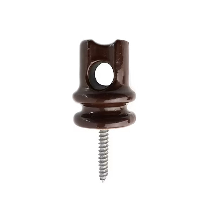 Insulator LV Porcelain Spike 650V 16mm hole 4kn